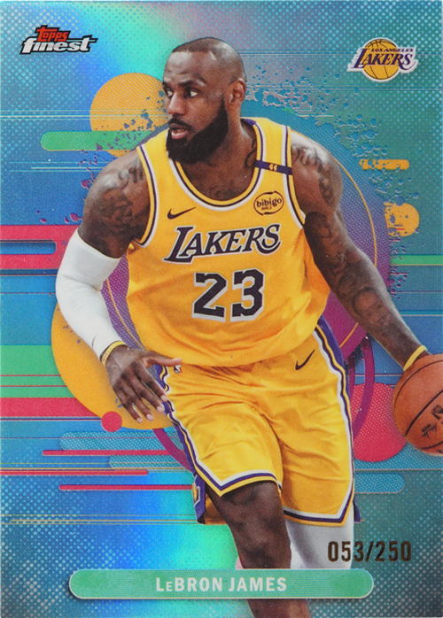 LeBron James trading card