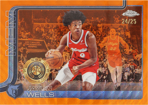 Jaylen Wells trading card