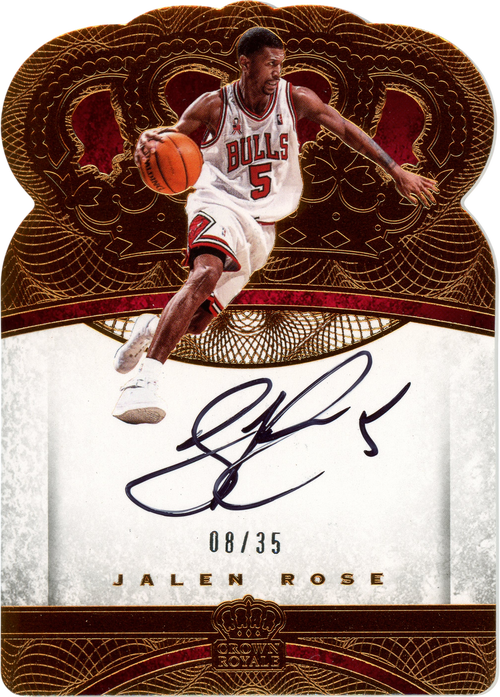 Jalen Rose trading card