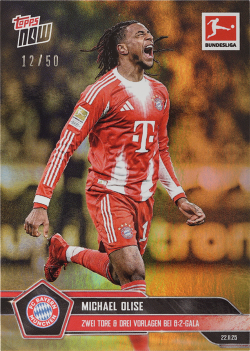 Michael Olise trading card