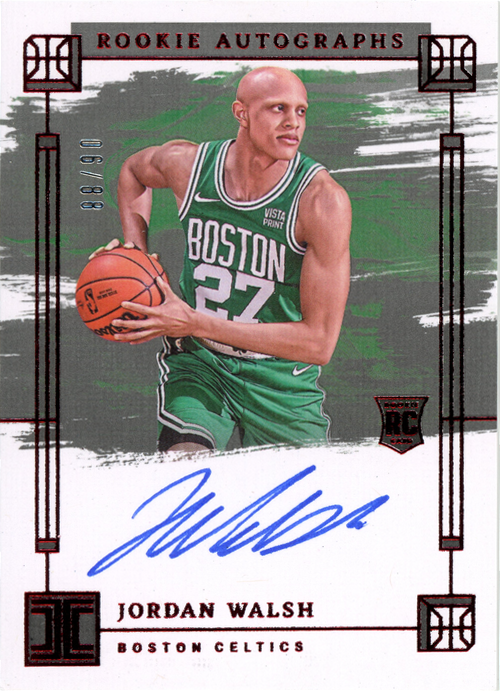 Jordan Walsh trading card