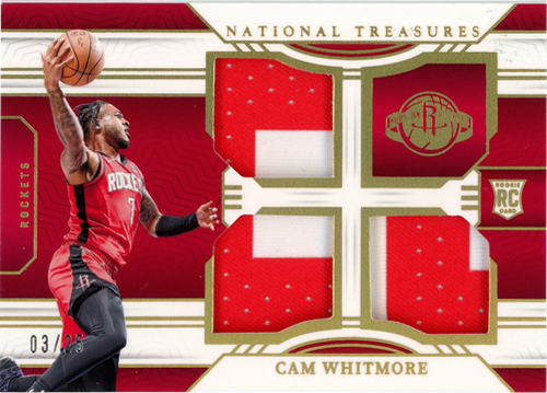Cam Whitmore trading card
