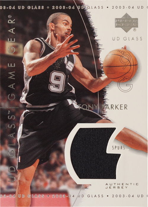Tony Parker trading card