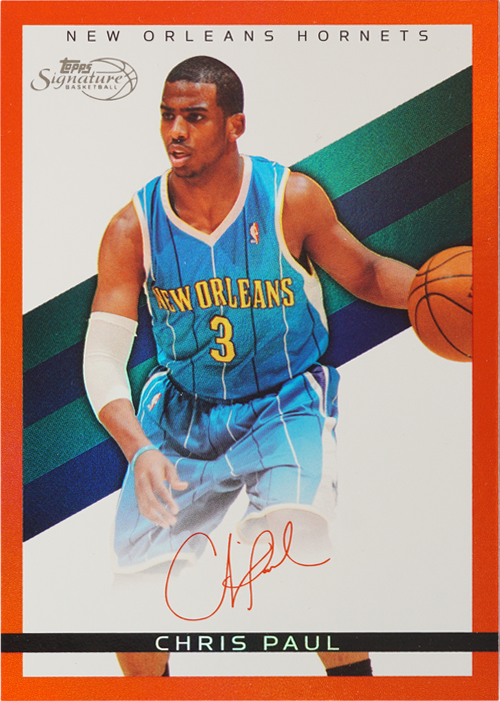 Chris Paul trading card