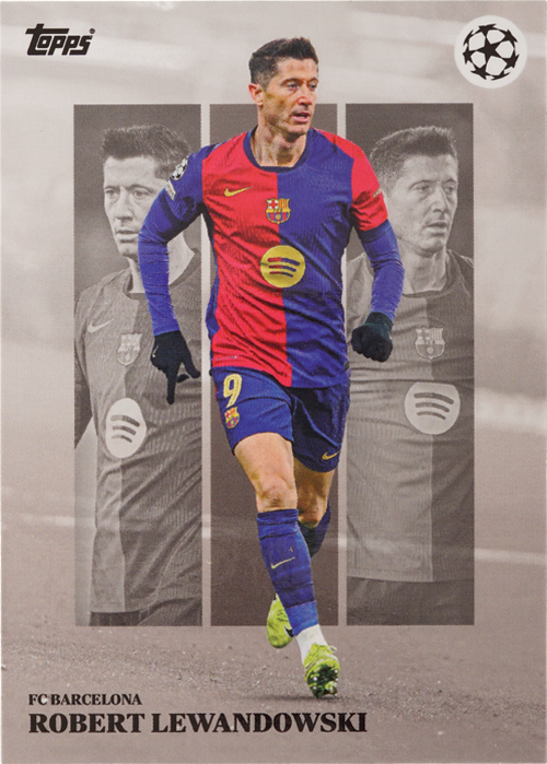 Robert Lewandowski trading card