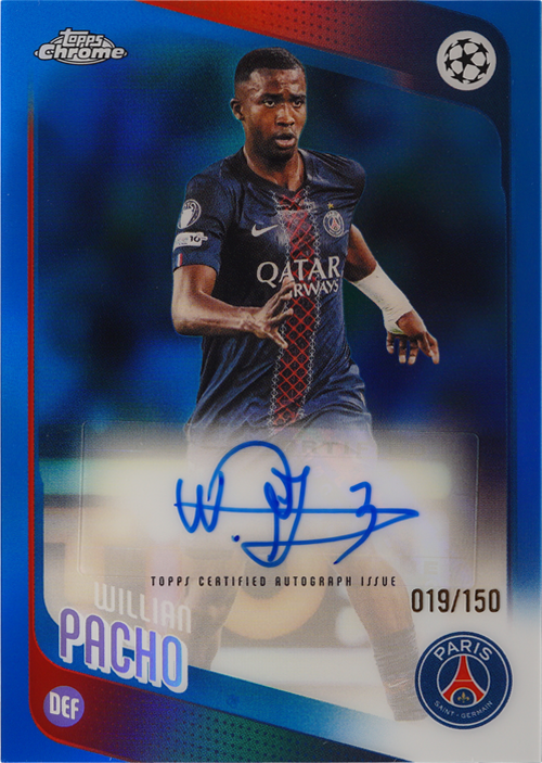 Willian Pacho trading card