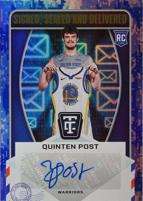 Quinten Post trading card