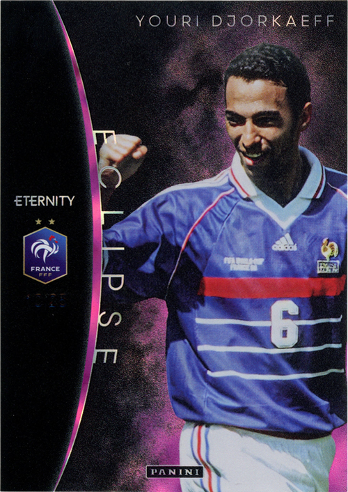 Youri Djorkaeff trading card