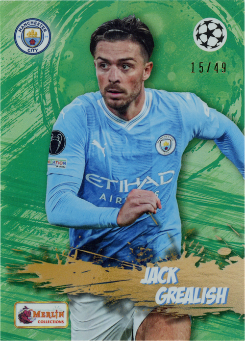 Jack Grealish trading card