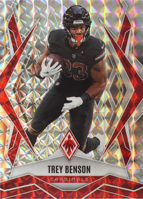 Trey Benson trading card