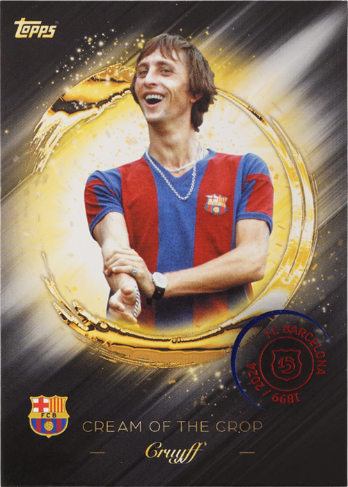 Cruyff trading card
