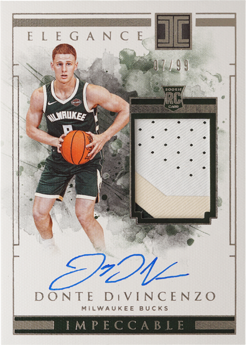 Donte DiVincenzo trading card