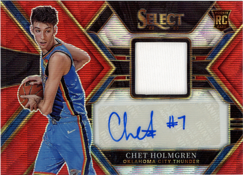 Chet Holmgren trading card