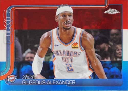 Shai Gilgeous-Alexander trading card