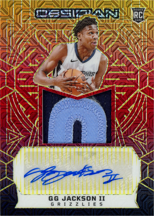 GG Jackson II trading card