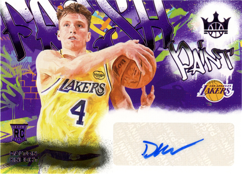 Dalton Knecht trading card