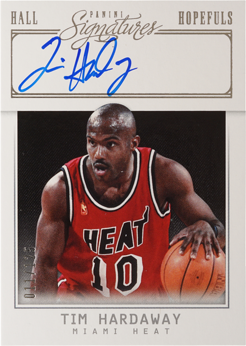 Tim Hardaway trading card