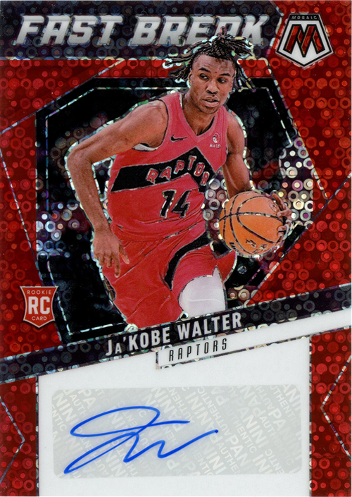 Ja'Kobe Walter trading card