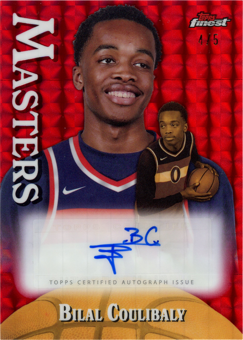 Bilal Coulibaly trading card