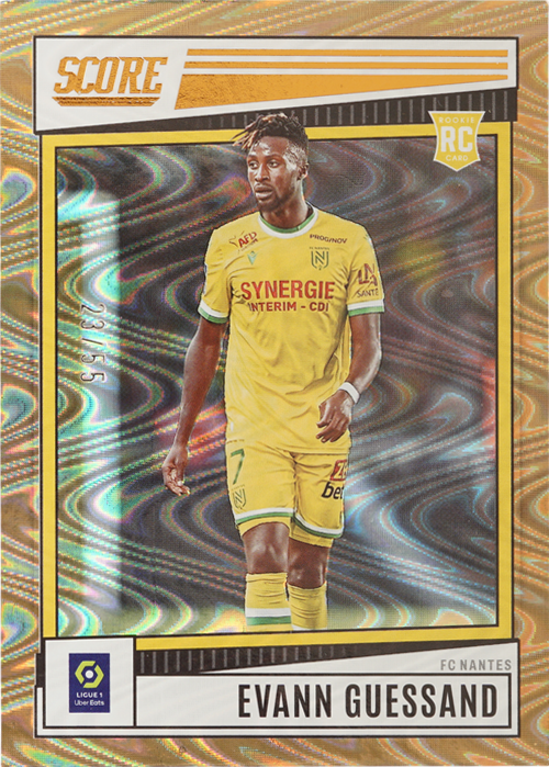 Evann Guessand trading card