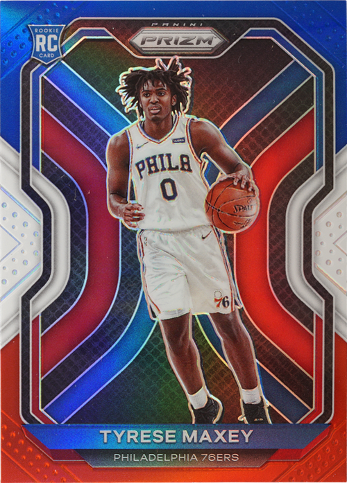 Tyrese Maxey trading card