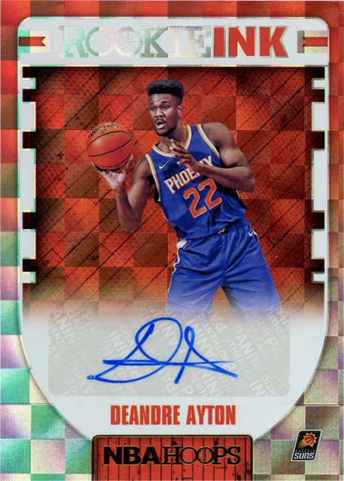 Deandre Ayton trading card