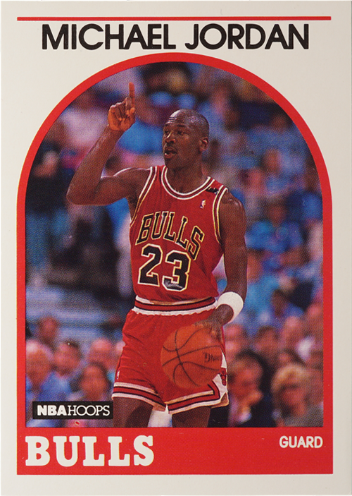 Michael Jordan trading card