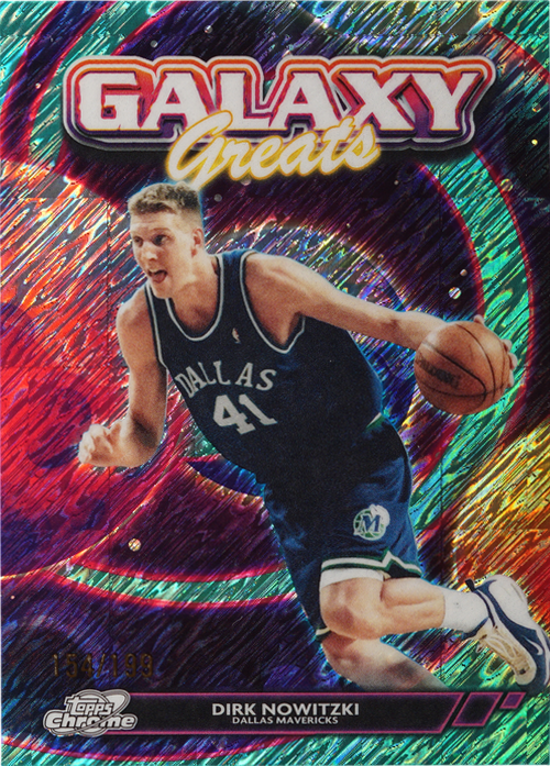 Dirk Nowitzki trading card