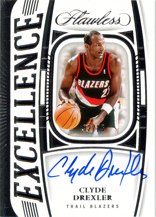 Clyde Drexler trading card