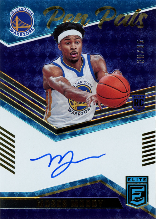 Moses Moody trading card