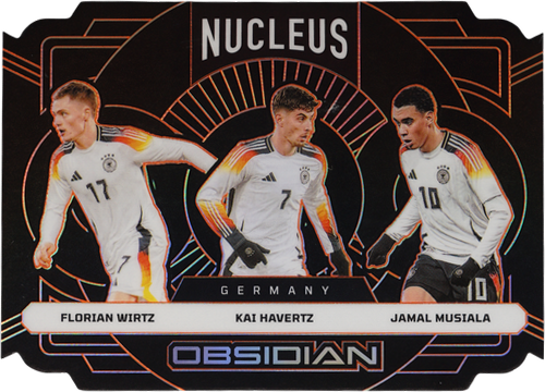 Florian Wirtz / Kai Havertz / Jamal Musiala trading card