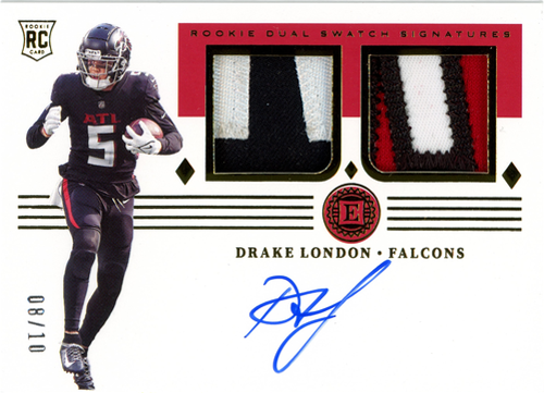 Drake London trading card