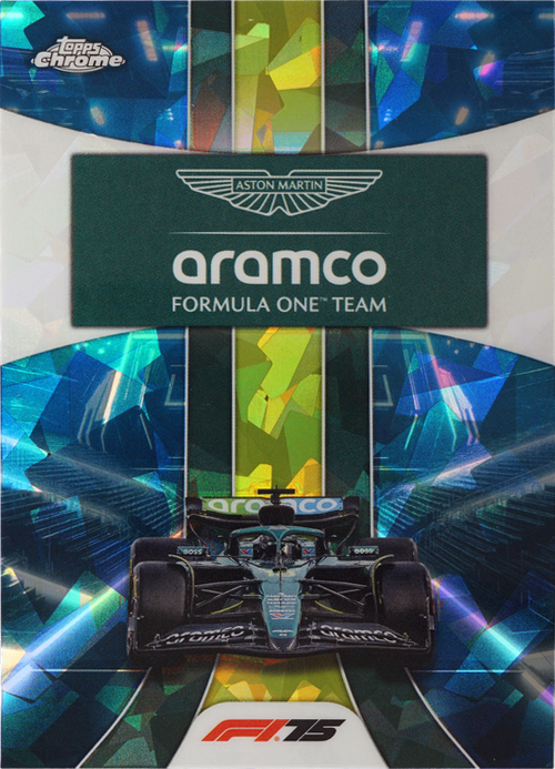 Aston Martin Aramco Formula One Team trading card