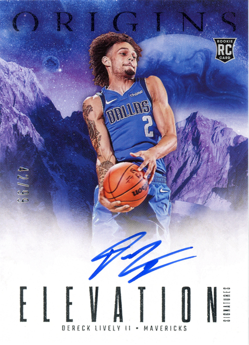 Dereck Lively II trading card