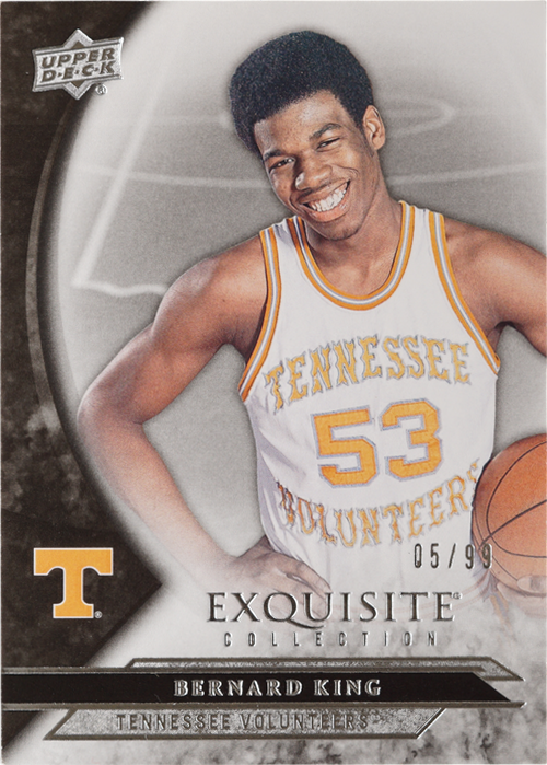 Bernard King trading card