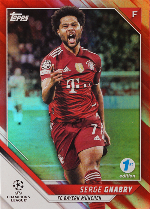 Serge Gnabry trading card