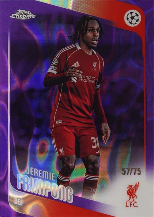 Jeremie Frimpong trading card