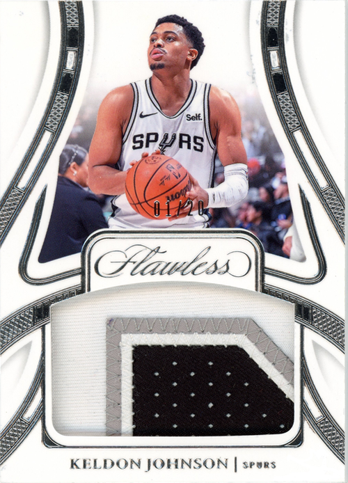 Keldon Johnson trading card