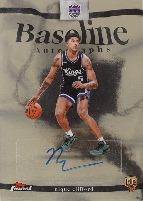 Nique Clifford trading card
