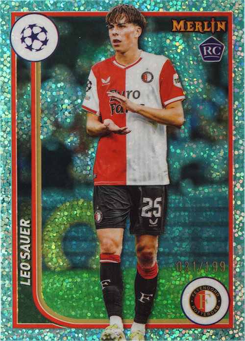 Leo Sauer trading card