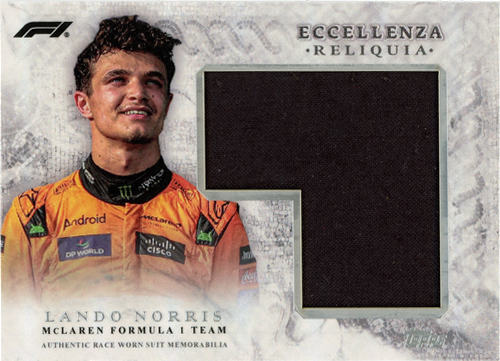 Lando Norris trading card