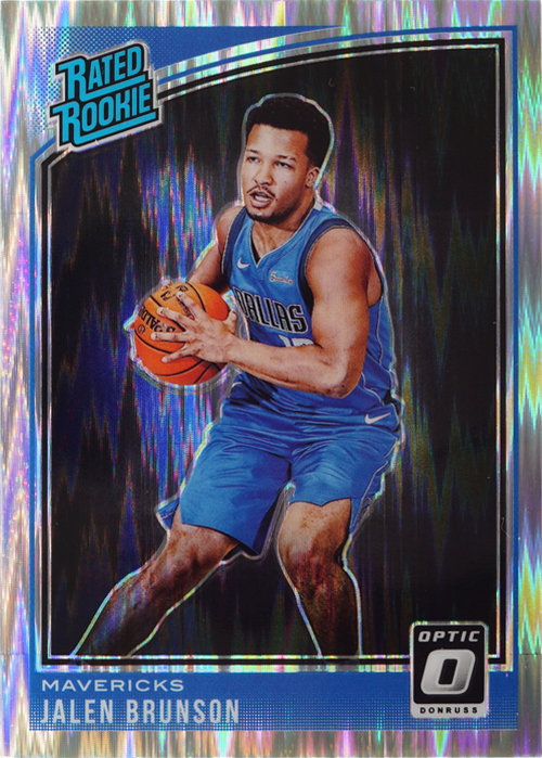 Jalen Brunson trading card