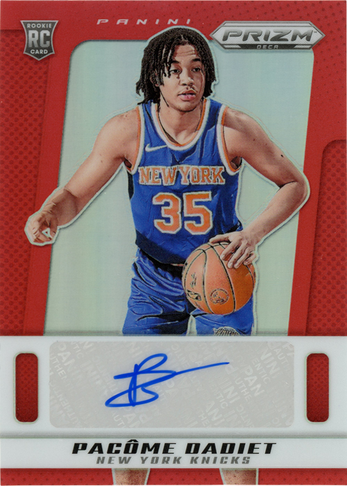 Pacome Dadiet trading card
