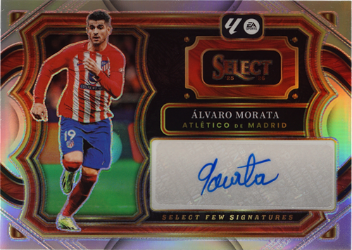 Alvaro Morata trading card