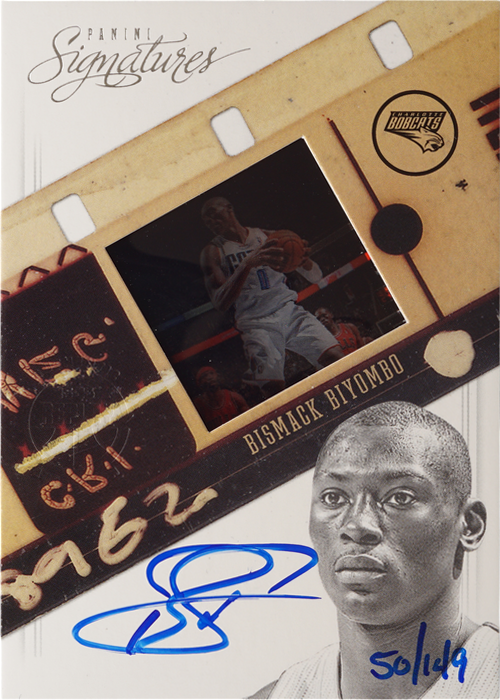 Bismack Biyombo trading card