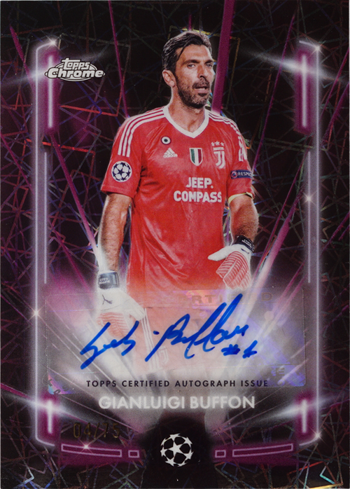 Gianluigi Buffon trading card
