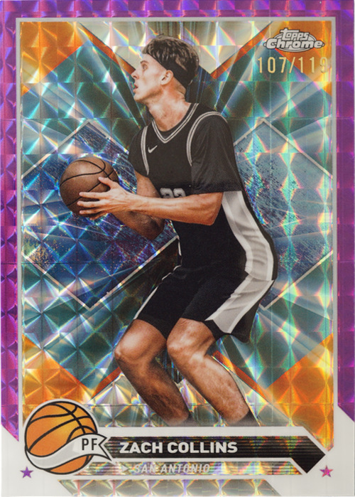Zach Collins trading card