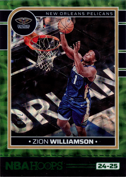 Zion Williamson trading card