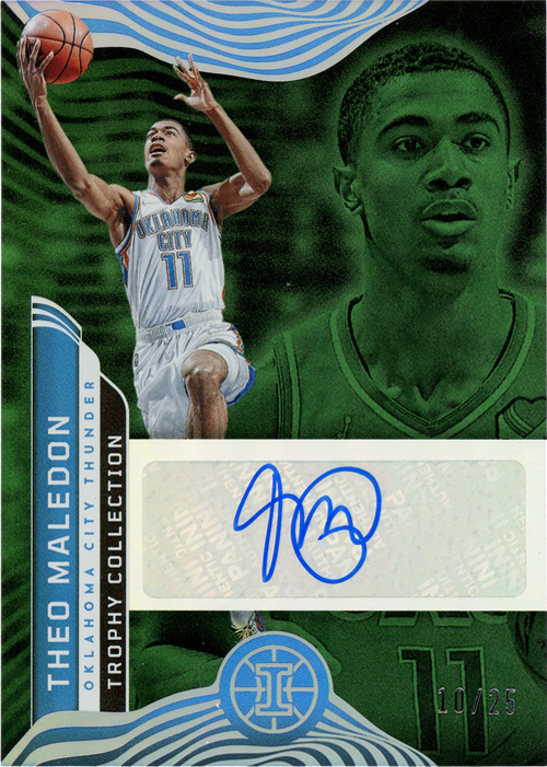 Theo Maledon trading card