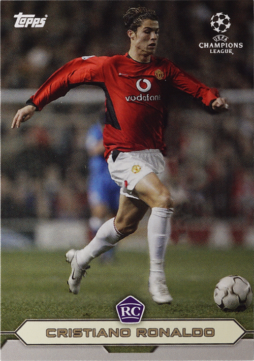 Cristiano Ronaldo trading card